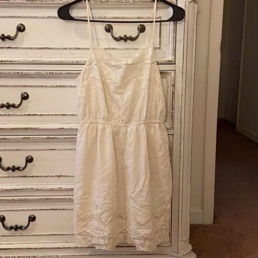 White summer time dress
